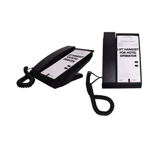 Telematrix 3500LBY Single-Line Basic Telephone With No Dial Pad, Black